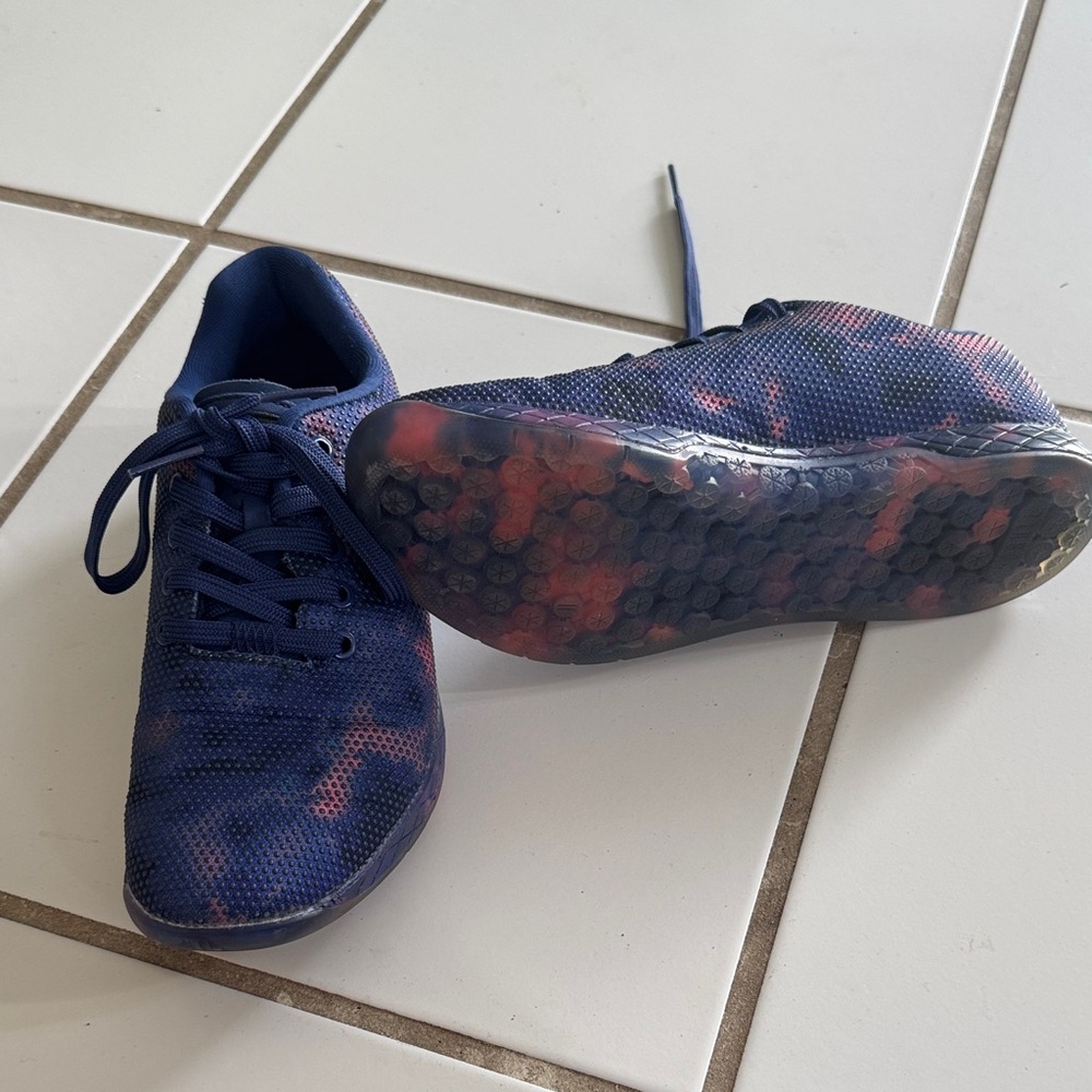 NOBULL Blue and Red Sneakers